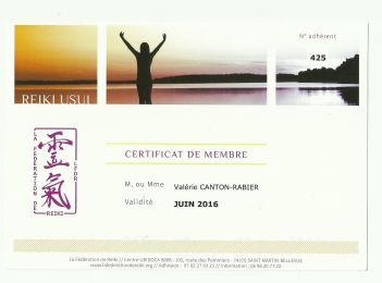 Certificat LFDR 2016